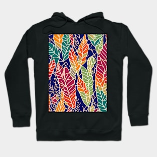 Chromatic Botanic Abstraction #29 Hoodie